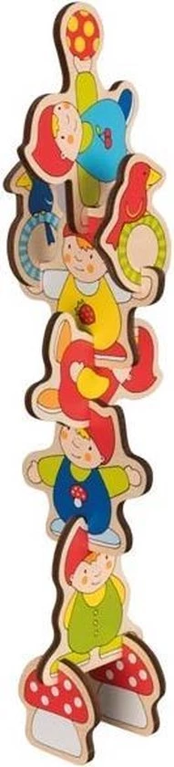 Goki Bouw Puzzel Dwergen 2+ - Afbeelding 2
