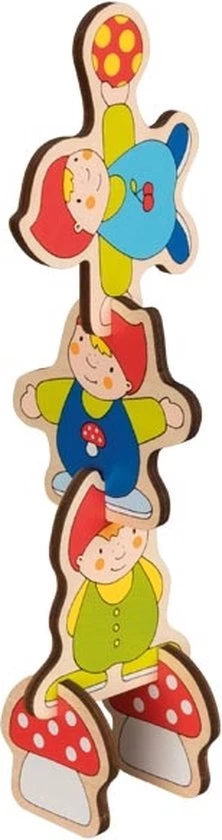 Goki Bouw Puzzel Dwergen 2+ - Afbeelding 4