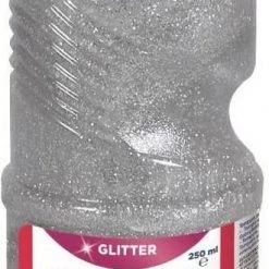 Fila Giotto Bottle 250 Ml Glitter Paint Silver