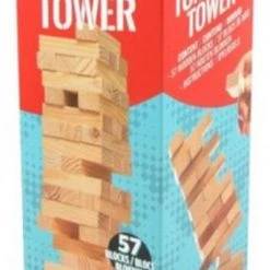 Braet Grote Toren - Hout - 29x7,5x7,5 Cm