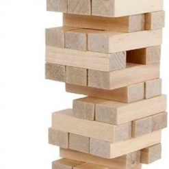 Toys Amsterdam Miniatuur Behendigheidsspel Junior 16 Cm Hout Naturel