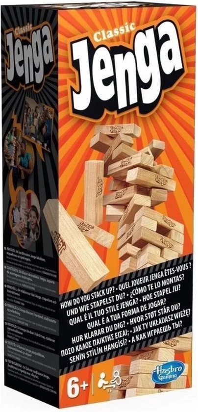 Hasbro Spellenbundel - 3 Stuks - Risk & Jenga & Levensweg Elektronisch Bankieren - Afbeelding 6
