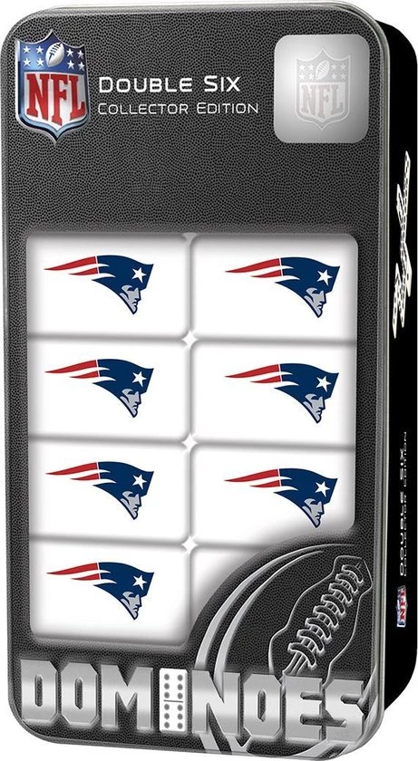 Masterpieces Dominoes Double 6 Set Seattle Seahawks American Football