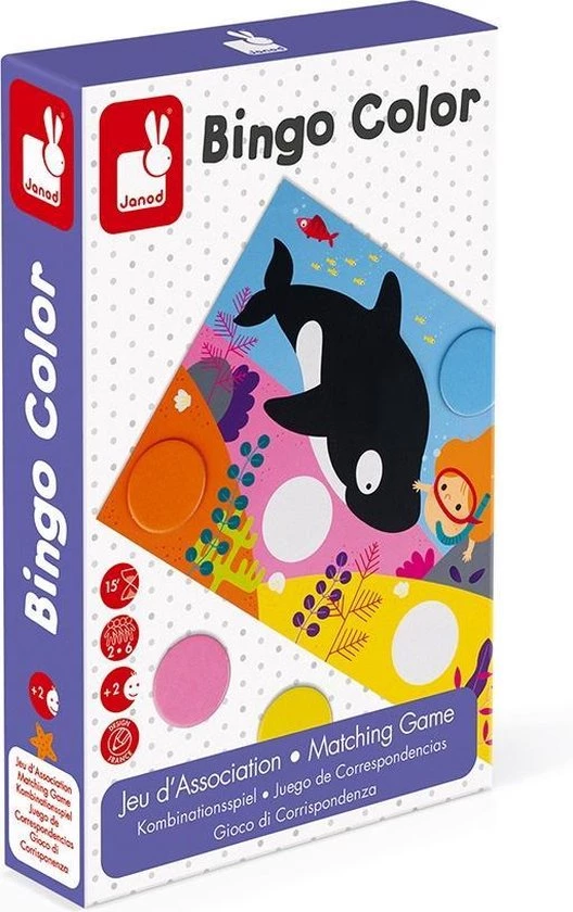 Janod Spel - Kleurenbingo
