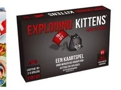 999 Games Spellenbundel - 3 Stuks - Exploding Kittens NSFW (18+) & Weerwolven Van Wakkerdam & Stef Stuntpiloot