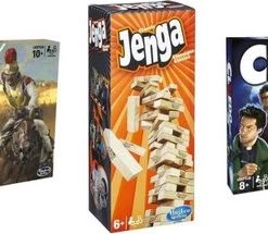 Hasbro Spellenbundel - 3 Stuks - Risk & Jenga & Cluedo