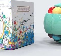 B8TA - Magic Spin Ball - Puzzle - Speelgoed - Rood