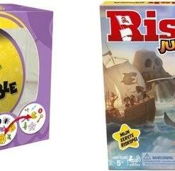 Hasbro Spellenbundel - 2 Stuks - Dobble Classic & Risk Junior