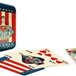 Cartamundi Speelkaarten In Blik Dc Comics Superman 56-delig