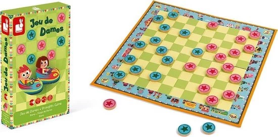 Janod Spel - Carrousel Dammen - Afbeelding 2
