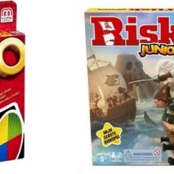 Hasbro Spellenbundel - 2 Stuks - Uno & Risk Junior