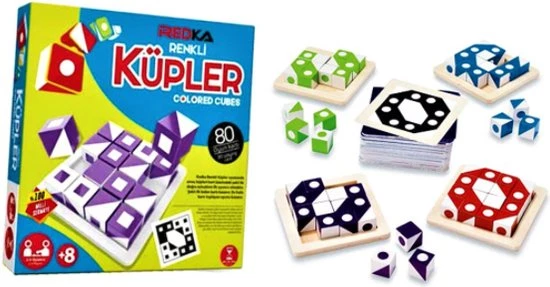 Redka Colored Cubes - Logica En Strategiespel - Bordspel - 4 Personen (q Bitz, Magic Cube) - Afbeelding 2