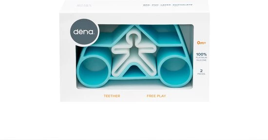 D?na DENA 1 Car + 1 Kid Blue Pastel - Afbeelding 3