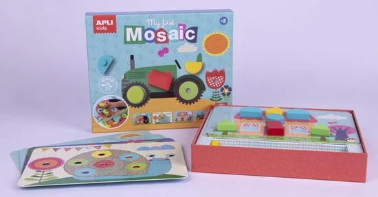 Apli Kids Mijn Eerste Houten Blokken Moza Ek Spel - Afbeelding 2