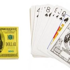 Merkloos Speelkaarten Set Dollar - Kaartspel Thema Feest Fun Amerika