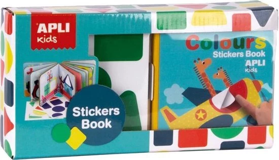 Apli Kids Mijn Eerste Stickerboek - Vormen Leren