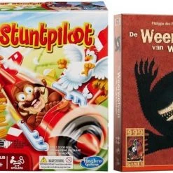 Merkloos Spellenbundel - 2 Stuks - Stef Stuntpiloot & Weerwolven Van Wakkerdam