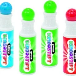 Shoppartners 12x Bingo Stiften/markers - Blauw - Groen - Rood - Bingo Dabbers