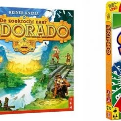999 Games Spellenbundel - 2 Stuks - De Zoektocht Naar El Dorado & Skip-Bo