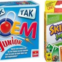 Goliath Spellenbundel - 2 Stuks - Tik Tak Boem Junior & Skip-Bo Junior