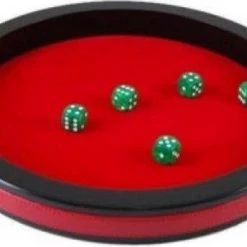 HOT Games Dobbelpiste 30cm Rood Zwart