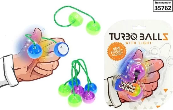 Toi-Toys Turbo Ballz Met Licht - Afbeelding 4