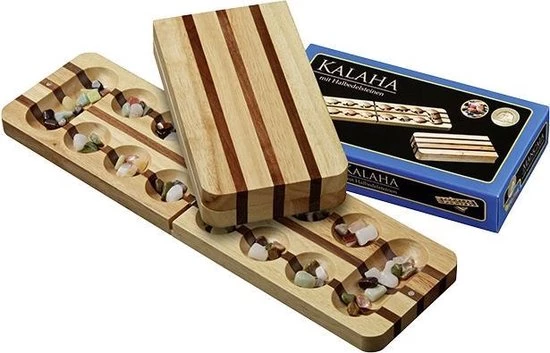 Philos Kalaha Walnoten En Rubberhout 470x125mm