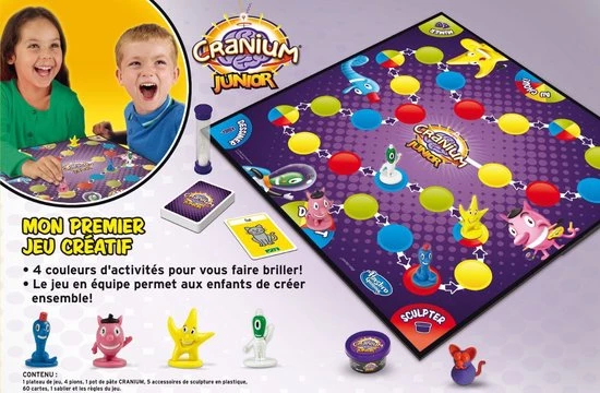 Hasbro Cranium Junior - Bordspel (Franstalig) - Afbeelding 4