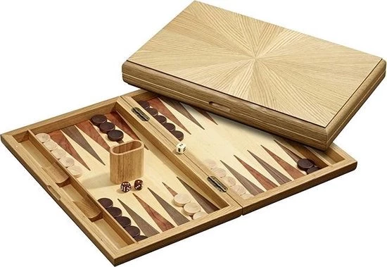 Philos Backgammon Milos Groot Magnetisch 49x30cm