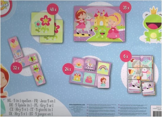 Toy Universe Een Spel Samen Met Vriendjes Of Familie Spelen. 5 In 1 Games Vanaf 3 Jaar Fantasie
