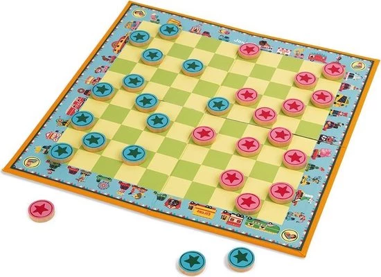 Janod Spel - Carrousel Dammen - Afbeelding 4