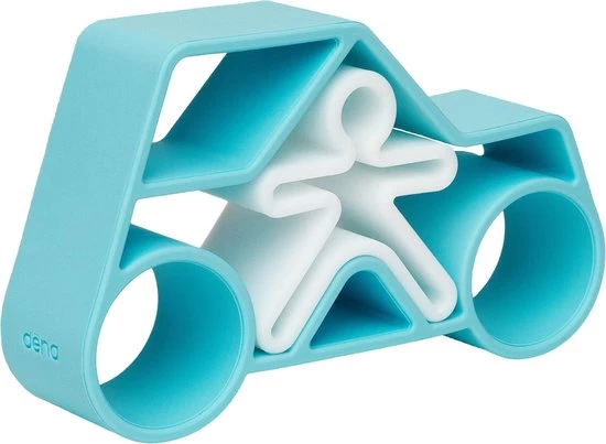 D?na DENA 1 Car + 1 Kid Blue Pastel - Afbeelding 2