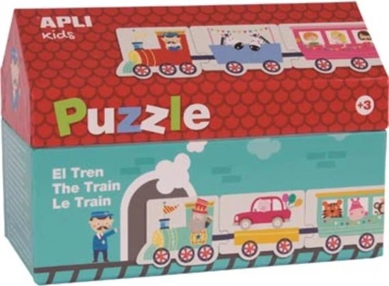 Apli Kids Trein Puzzel