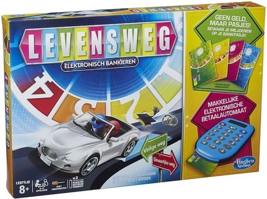 Hasbro Spellenbundel - 3 Stuks - Risk & Jenga & Levensweg Elektronisch Bankieren - Afbeelding 9