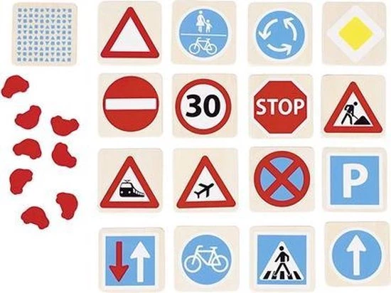 Goki 56838 Memospiel Verkehrszeichen - Afbeelding 2