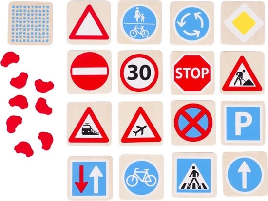 Goki 56838 Memospiel Verkehrszeichen