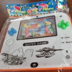 Merkloos Watergame Oranje Afm. 13x11cm