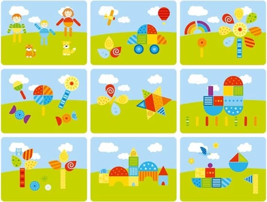 Goki Magnet Game Create Your World - Afbeelding 4