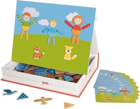 Goki Magnet Game Create Your World - Afbeelding 5