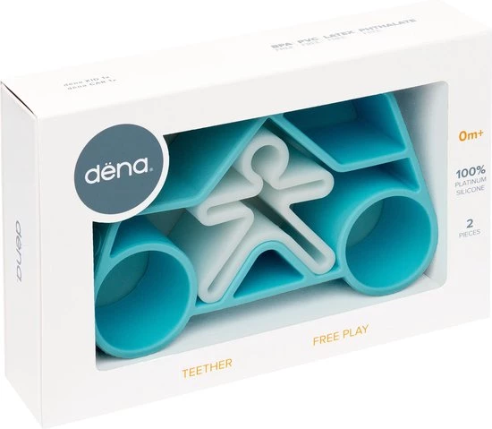 D?na DENA 1 Car + 1 Kid Blue Pastel