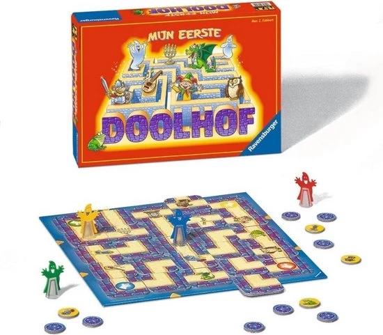 Ravensburger Spellenbundel - 2 Stuks - Poepspel & Mijn Eerste Doolhof - Afbeelding 6