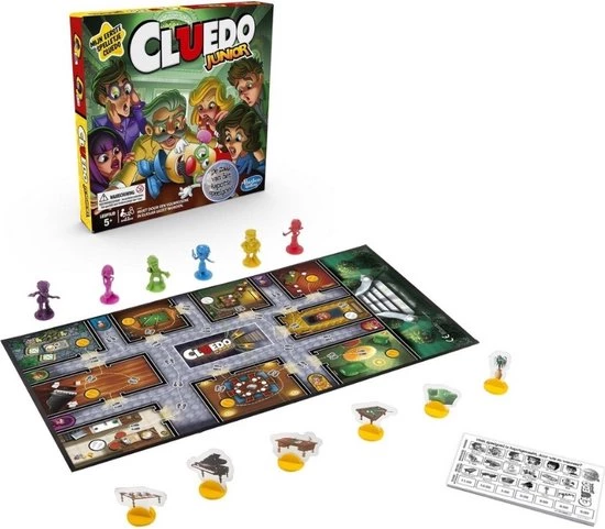 Hasbro Spellenbundel - 2 Stuks - Uno & Cluedo Junior - Afbeelding 8