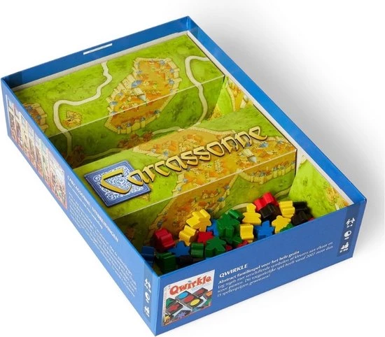 999 Games Spellenbundel - 3 Stuks - Carcassonne & Jagers En Verzamelaars & Burgemeesters En Abdijen - Afbeelding 3