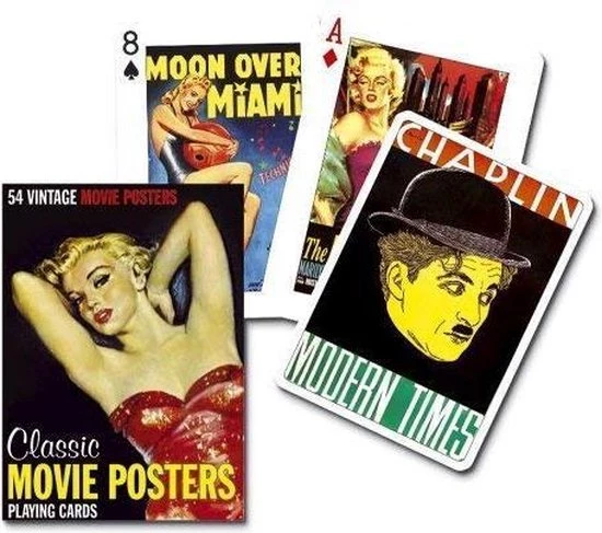 Piatnik Speelkaarten "Movie Posters"