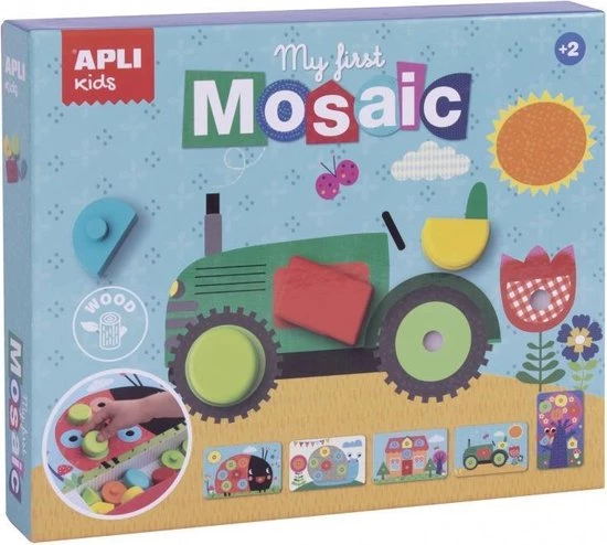 Apli Kids Mijn Eerste Houten Blokken Moza Ek Spel