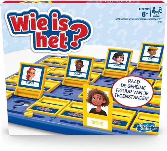 Hasbro Spellenbundel - 3 Stuks - Wie Is Het & Dobble Classic & Halli Galli - Afbeelding 2