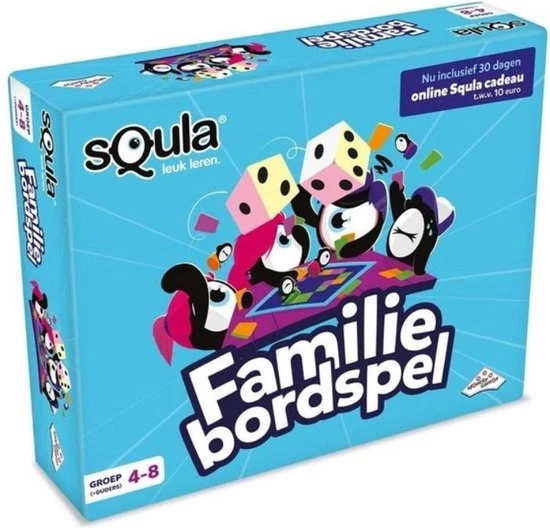 Spellenbundel - Squla - 2 Stuks - 7 Tot 12 Jaar - Familiebordspel & Flitsquiz Groep 4 5 - Kaartspel - Afbeelding 2