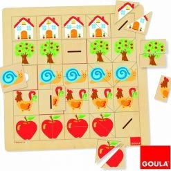 Goula Heltenpuzzel Hout