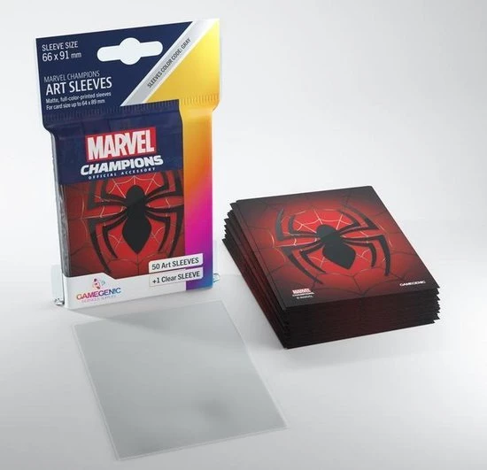 Marvel Spider-Man Art Sleeves Gamegenic