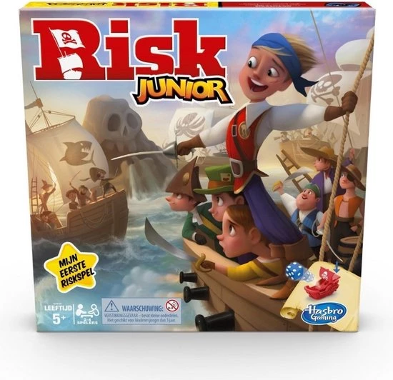 Hasbro Spellenbundel - 2 Stuks - Beverbende & Risk Junior - Afbeelding 6
